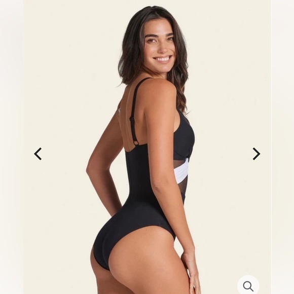 LEONISA One Piece Swimsuit with Slimming Compression - Picture 2 of 11